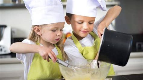 Cocinando con los niños recetas para hacer con los más pequeños