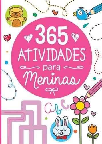 Livro Infantil 365 Atividades Para Meninas Passatempos à venda em São