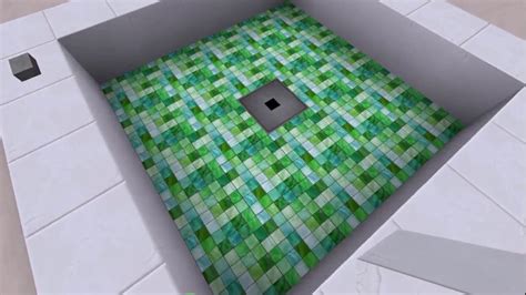 Minecraft How To Make A Working Bathtub Youtube