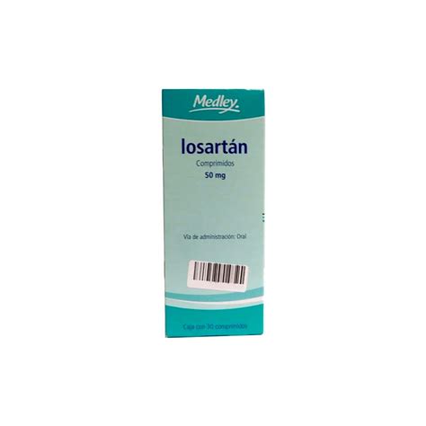 Losartan 50mg Comprimidos C30 Farmacia Chs