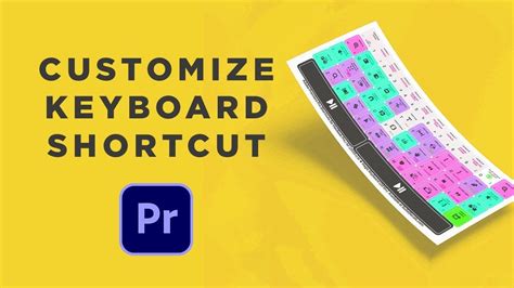 How To Customize Keyboard Shortcuts Premiere Pro Tutorial Youtube