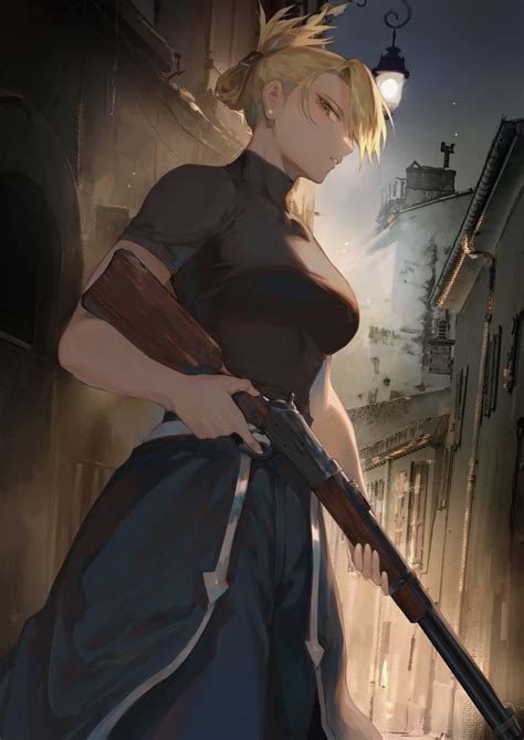 Riza Hawkeye Fullmetal Alchemist Drawn By Mashuu Neko No Oyashiro