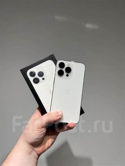 iPhone 13 pro 256 gb, 6.10", белый, 3G, 4G LTE, 5G, NFC, б/у, в наличии ...