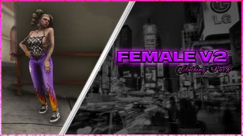 Deeflex Female V2 Clothing Pack For Fivem Youtube