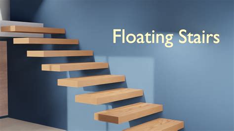 How Floating Stairs Are Constructed Youtube