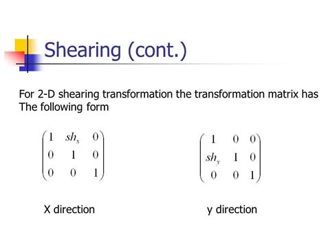 Solved Solve The Matrix For The Transformation Object For