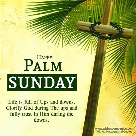 Palm Sunday Wishes And Greetings