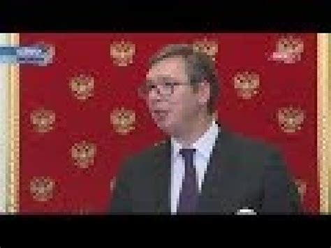 Vučić Detaljno sam upoznao Putina sa situacijom na KiM YouTube