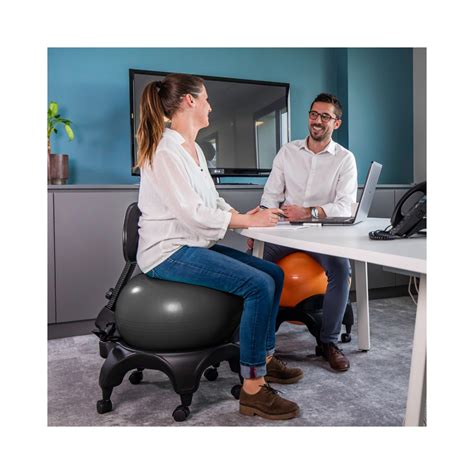 Siège Ballon Tonic Chair Confort Noir Ergonomique Arche De NÉo