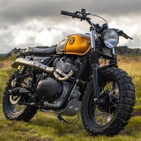 This Custom Built Royal Enfield 650 Scrambler Looks Rugged Yet Classy