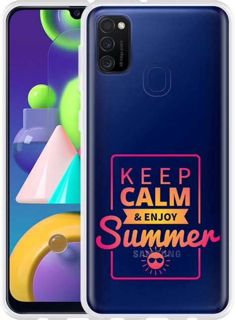 Samsung Galaxy M21 Hoesje Summer Time Designed By Cazy Bol