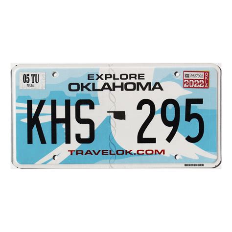 2022 Oklahoma Explore #KHS295 | Warehouse Of License Plates