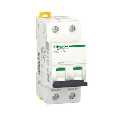 Acti9 iC60A 2P C 3A MCB | ARB Electrical Wholesalers