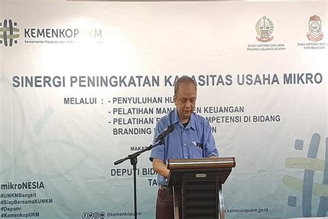 Kemenkopukm Gelar Penyuluhan Bantuan Usaha Mikro Yang Tersangkut