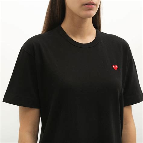 Футболка Play Comme des Garcons черная, - купить за 4000 ₽ | SFS