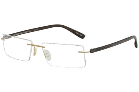 Porsche Design Mens Eyeglasses P8205 P8205 S2 Rimless Optical Frame