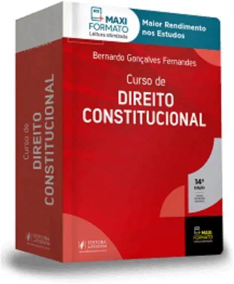 Curso De Direito Constitucional Bernardo Gonçalves Fernandes Livro