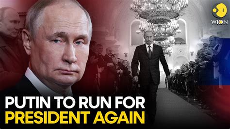 Russian President Putin To Run For Presidential Elections Again In 2024