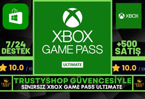 Online Sınırsız Xbox Game Pass Ultimate İtemsatış