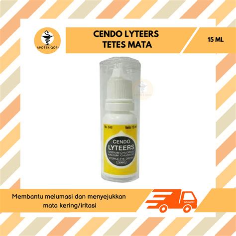 Jual Cendo Lyteers Tetes Mata Ml Pembasah Mata Kering Shopee Indonesia