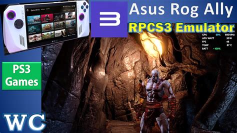 Asus Rog Ally RPCS3 Emulator God Of War 3 YouTube