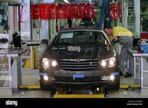 Quality Control V Chrysler Crossfire Karmann In Osnabrueck Stock Photo