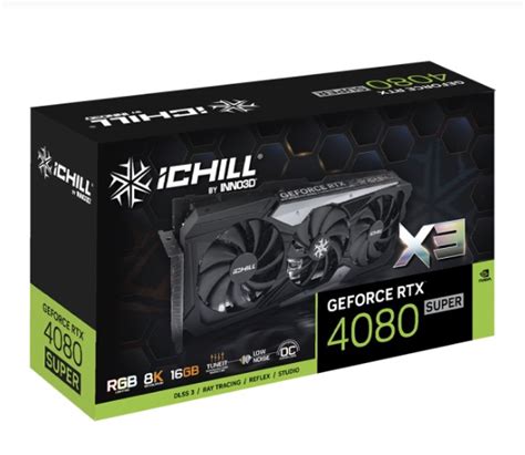 Placa De Video Inno D Geforce Rtx Super Ichill X Gb Gddr X