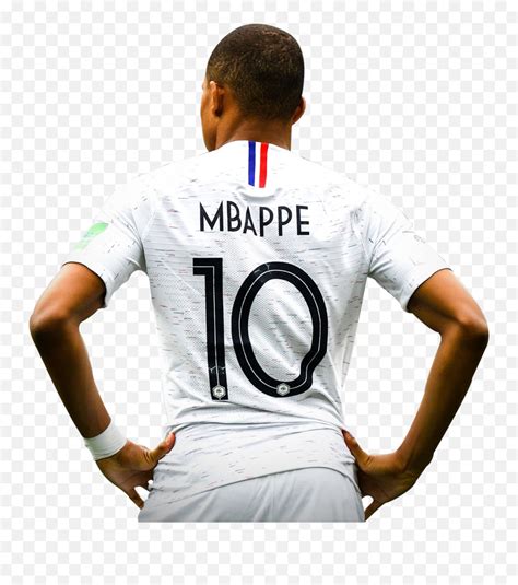 Kylian Mbappe Png White Jersey France World Cup Mbappe White France