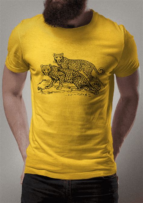 Baby Long Estonada LEOPARDO R 61 73 Em T SHIRT