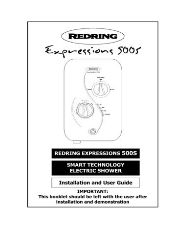 Redring Expressions S User Guide Manualzz