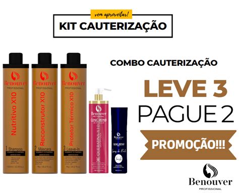 Kit Cauteriza O Benouver Profissional