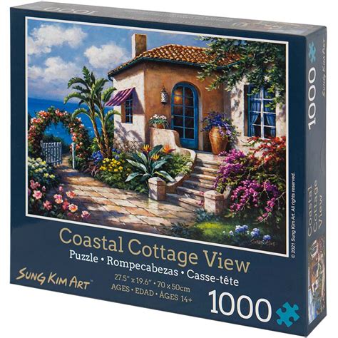 Coastal View Ii 1000 Piece Jigsaw Puzzle Sung Kim Art