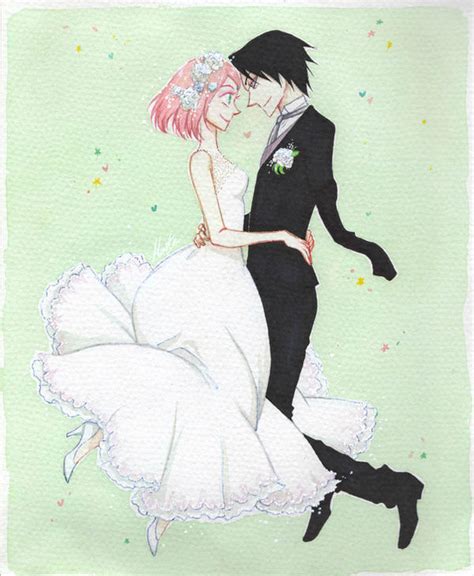 Sasusaku wedding by monyta on DeviantArt