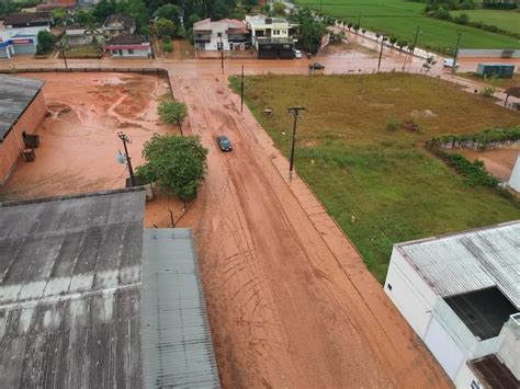 FOTOS Ascurra decreta emergência após ter 60 de área urbana afetada