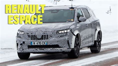 2024 Renault Espace Spied One Final Time Before March 28 Unveiling ...