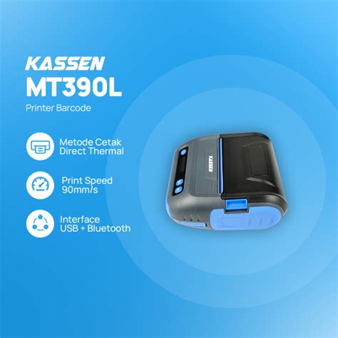 Printer Kasir Kassen MT390L Toko Alat Kasir Barcode Scanner Dan