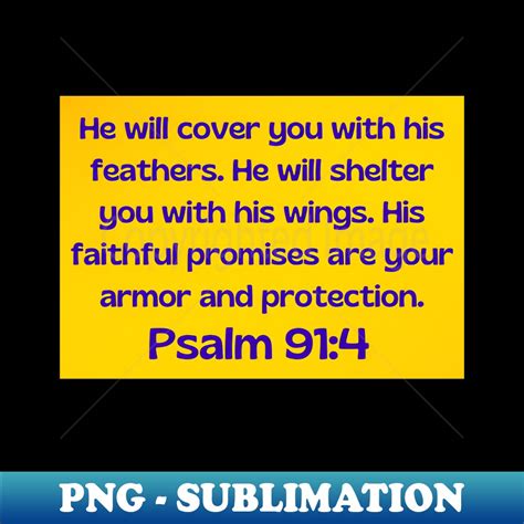 Bible Verse Psalm 914 Trendy Sublimation Digital Download Inspire