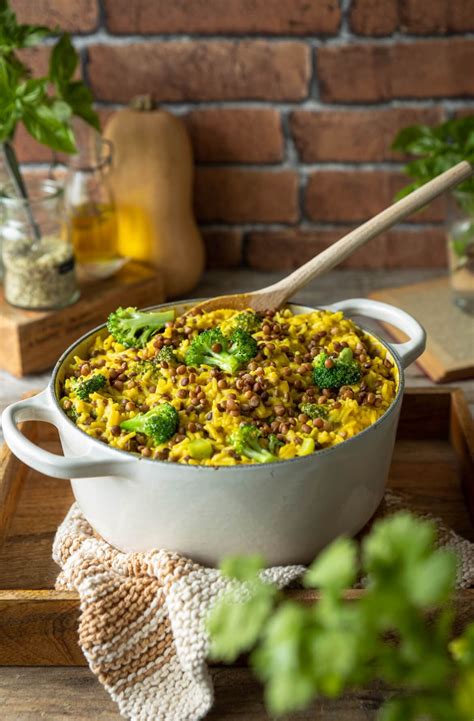 Arroz de lentilhas abóbora Made by Choices