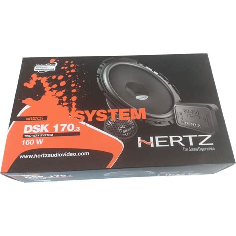 Kit Vias Hertz Dsk Polegadas W Rms Italiano