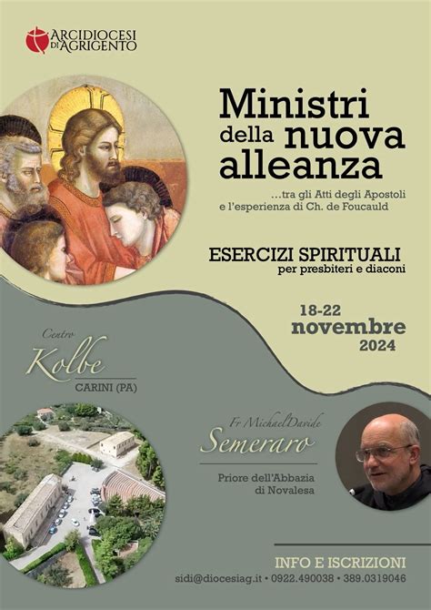 Esercizi Spirituali 2024 Arcidiocesi Di Agrigento