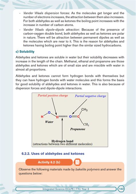 Integrated Science ECLPE Y3 6 2 Physical Properties And Uses Of