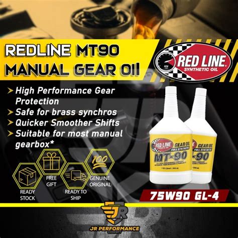 Redline Mt Red Line Mt Gear Oil Gl Mtf Manual Transmission Gear