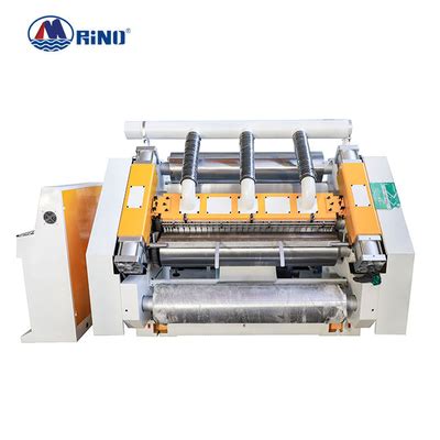 1600mm Corrugated Board Production Line Fingerless Single Facer Paper