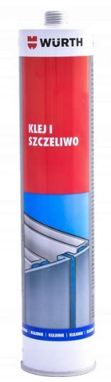 Dekarski Klej I Szczeliwo WURTH K D SZARY 300 ML 12551206378