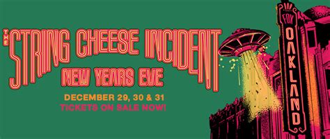 Celebrate 30 Years Of SCI NYE Incidents At The Fox Theater In Oakland