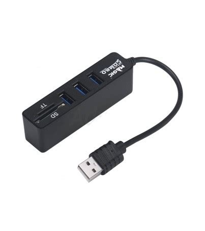 HOT SALE 2 In 1 Type C OTG USB 2 0 3 Ports SD TF Card Reader HUB