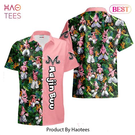 The Best Majin Buu Hawaiian Shirts Custom Anime Merch Clothes For Men Women