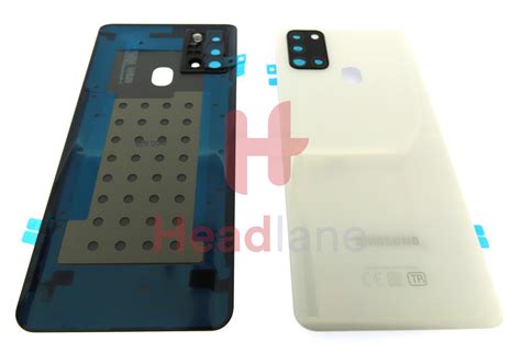 Samsung Sm A217 Galaxy A21s Back Battery Cover White Gh82 22793b