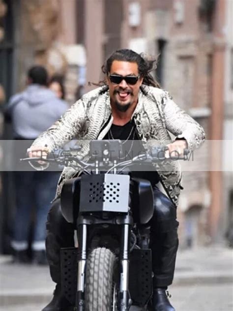 Fast X Jason Momoa Jacket Fast X Dante Snakeskin Outfit