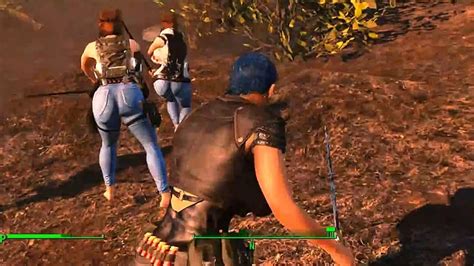 Fallout Ryona Raider Fight Melee Combat Outfit Mod Youtube